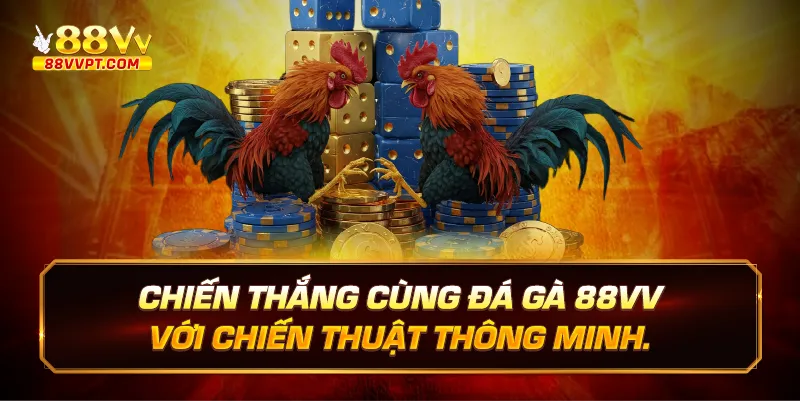 Chiến thắng cùng đá gà 88vv với chiến thuật thông minh.